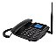 Telefone Celular Fixo Gsm Dual Chip Rural De Mesa Cf4202 Intelbras - Imagem 3