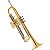 Trompete Eagle Laqueado Tr504 Em Sib com Case Luxo - Imagem 4