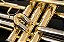 Trompete Eagle Laqueado Tr504 Em Sib com Case Luxo - Imagem 7