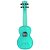 Ukulele Akahai Ghost Soprano Ocean Verde Transparente + Capa - Imagem 1