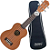 Ukulele Kalani Soprano 21 Kal230 Snm Tabaco Sapele C/ Bag - Imagem 1