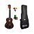 Ukulele Shelby Concerto SU23r + Afinador + Capa - Imagem 1