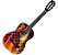 Violao Acústico Nylon Phoenix Disney Carros Juvenil 3/4 Vjc3 Phx - Imagem 1