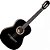 Violão Clássico Acústico Giannini Cordas Aço Preto S14 - Imagem 4
