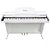 Kit Piano Digital Waldman KG-8800 88 Teclas Sensitivas Branco c/ Acessórios - Imagem 2