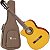 Violão Eletroacustico Canhoto Eagle Ch800 Nt Lh Clássico Cutway Natural - Imagem 1