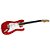 Kit Guitarra Elétrica Queen's 6 Cordas D137561 Vermelha Gx01 - Imagem 5