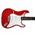 Kit Guitarra Elétrica Queen's 6 Cordas D137561 Vermelha Gx01 - Imagem 6