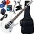 Kit Guitarra Elétrica Ibanez Strato Rg350 Dxz Wh Branca Gx02 - Imagem 1