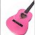Violão Acústico Nylon Austin 941SPK Rosa Juvenil Pink Coração - Imagem 5
