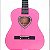 Violão Acústico Nylon Austin 941SPK Rosa Juvenil Pink Coração - Imagem 4