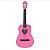 Kit Violão Acústico Nylon Austin 941SPK Rosa Juvenil Pink Coração Vx04 - Imagem 2