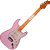 Kit Guitarra Elétrica Phx ST-2 Strato Vintage Shell Pink Rosa Gx03 - Imagem 2