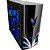 Gabinete Gamer Titan C/Cooler Azul FORTREK - Imagem 1