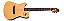 Violão Flat Marquês Nylon Elétrico Vn12 Canhoto Natural Tipo Godin - Imagem 6