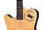Violão Flat Marquês Nylon Elétrico Vn12 Canhoto Natural Tipo Godin - Imagem 7