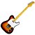 Guitarra Telecaster PHX TL-2 SB Vega Sunburst Ponte 3 Saddles + Cubo PHX - Imagem 2