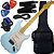 Kit Guitarra Elétrica Phx St-2 Stratocaster Vintage Daphne Blue (DBL) GX01 - Imagem 1