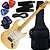 Kit Guitarra Elétrica Phx St-2 Stratocaster Vintage White Creme (CH) GX01 - Imagem 1