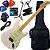 Kit Guitarra Elétrica Phx St-2 Stratocaster Vintage Olympic White (VWH) GX02 - Imagem 1