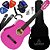 Kit Violão Acústico Vogga VCA105N Nylon Clássico 38” PK Rosa VX04 - Imagem 1