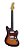 Kit Guitarra Tagima Jazzmaster TW-61 SB Sunburst GX01 - Imagem 2