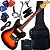 Kit Guitarra Tagima Jazzmaster TW-61 SB Sunburst GX03 - Imagem 1
