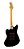 Kit Guitarra Tagima Jazzmaster TW 61 BK Preta Woodstock GX03 - Imagem 4