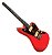 Kit Guitarra Tagima Woodstock Series TW-61 FR Fiesta Red GX03 - Imagem 8