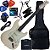 Kit Guitarra Elétrica Strato Tagima Memphis MG-30 Wh Branco Gx03 - Imagem 1