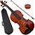 Violino Harmonics VA-10 4/4 Natural Com Estojo - Imagem 1