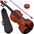 Violino Harmonics VA-12 1/2 Natural Com Estojo - Imagem 1
