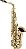 Saxofone Alto Profissional Eagle Sax510 Em Bronze C/ Estojo - Imagem 2