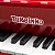 Piano Infantil Mini de Cauda Turbinho 30 Vermelho - Imagem 3