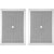 Conjunto de Arandelas Retangulares JBL 6W21RT - 6" 25W RMS em Branco (2 Peças) - Imagem 2