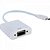 Adaptador USB Tipo C Macho Para VGA Femea ADAP0057 Branca Storm - Imagem 1
