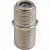 Emenda 1+1 Jack F Fêmea Metal Com Porca Storm - PCT / 100 - Imagem 1