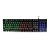 Teclado Gamer Multimidia Fortrek BlackFire New Preto - Imagem 1