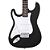 Guitarra Aria Série STG-003/M LH Black (canhoto) - Imagem 3