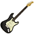 Guitarra Aria STG-62 Black - Imagem 1