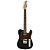 Guitarra Aria TEG-002 Black With Red Tortoise Pickguard - Imagem 1
