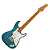 Guitarra Aria 714-MK2 Fullerton Turquoise Blue - Imagem 1