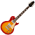 Guitarra Aria PE-350STD Aged Cherry Sunburst - Imagem 1