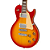 Guitarra Aria PE-350STD Aged Cherry Sunburst - Imagem 3