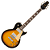 Guitarra Aria PE-350STD Aged Brown Sunburst - Imagem 1