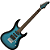Guitarra Aria MAC-STD Metallic Blue Shade - Imagem 1