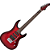 Guitarra Aria MAC-STD Metallic Red Shade - Imagem 1