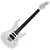 Guitarra Aria MAC-STD Pearl White - Imagem 1