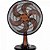 Ventilador de Mesa Ventisol Turbo 6 40cm Bronze 220v - Imagem 1