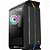 Gabinete Gamer Aerocool Gladiator Preto RGB Lateral Vidro - Imagem 4